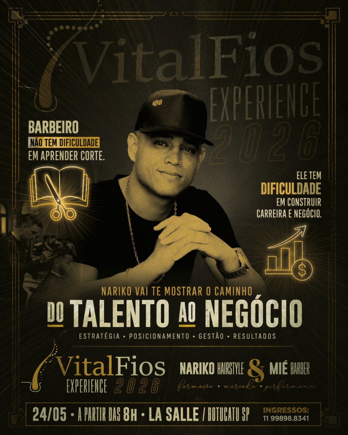 Nariko — Convidado especial Vital Fios Experience 2026